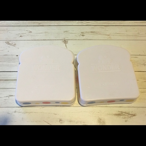 Vintage “WonderBread” plastic sandwich container - Picture 2 of 3